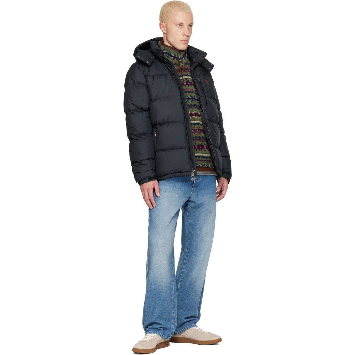 Polo Ralph Lauren Black 'The Gorham' Down Jacket