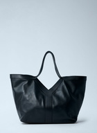 Saint Laurent Large Y-Shaped Leather Tote Bag