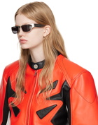 A BETTER FEELING Black Echino Sunglasses