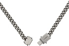 VETEMENTS Silver USB Necklace