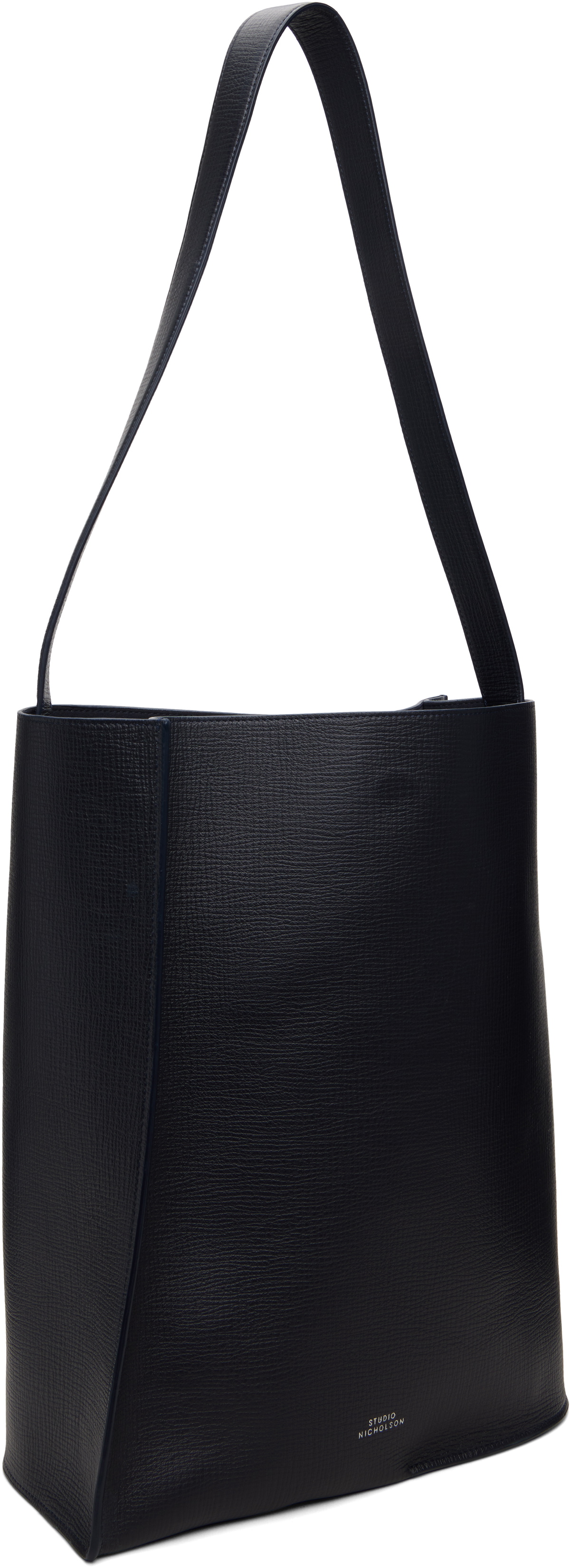 Studio Nicholson Navy Doublet Type 2 Leather Tote