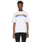 Xander Zhou White Rainbow T-Shirt