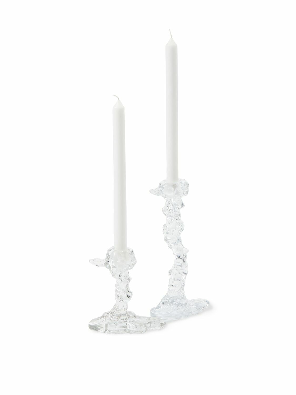 POLSPOTTEN Drip Large Glass Candleholder
