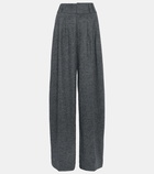 Altuzarra Tyr high-rise wool-blend wide-leg pants