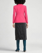 Moschino Jeans Womens Blazer Fuchsia