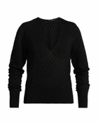 Sapio Womens Sweater in Black