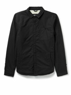 Onia - Faux Shearling-Lined Cotton-Blend Shirt Jacket - Black