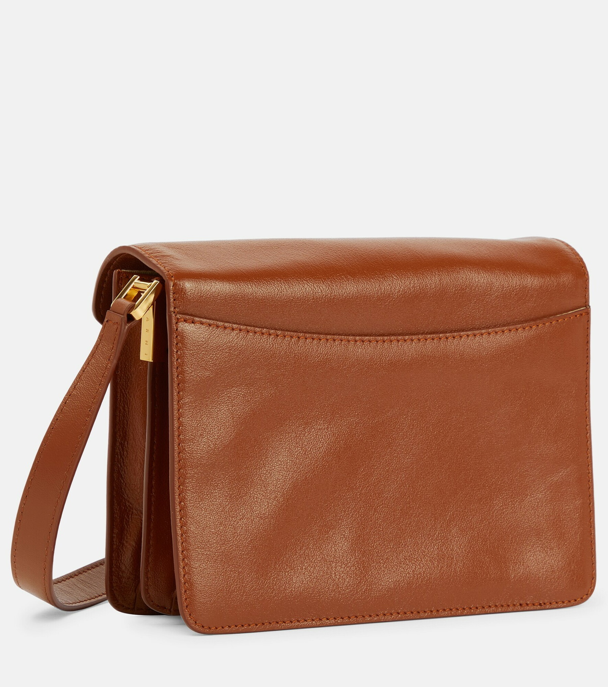 Marni - Trunk Medium leather shoulder bag Marni