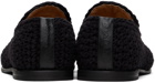 JW Anderson Black Crotchet Loafers