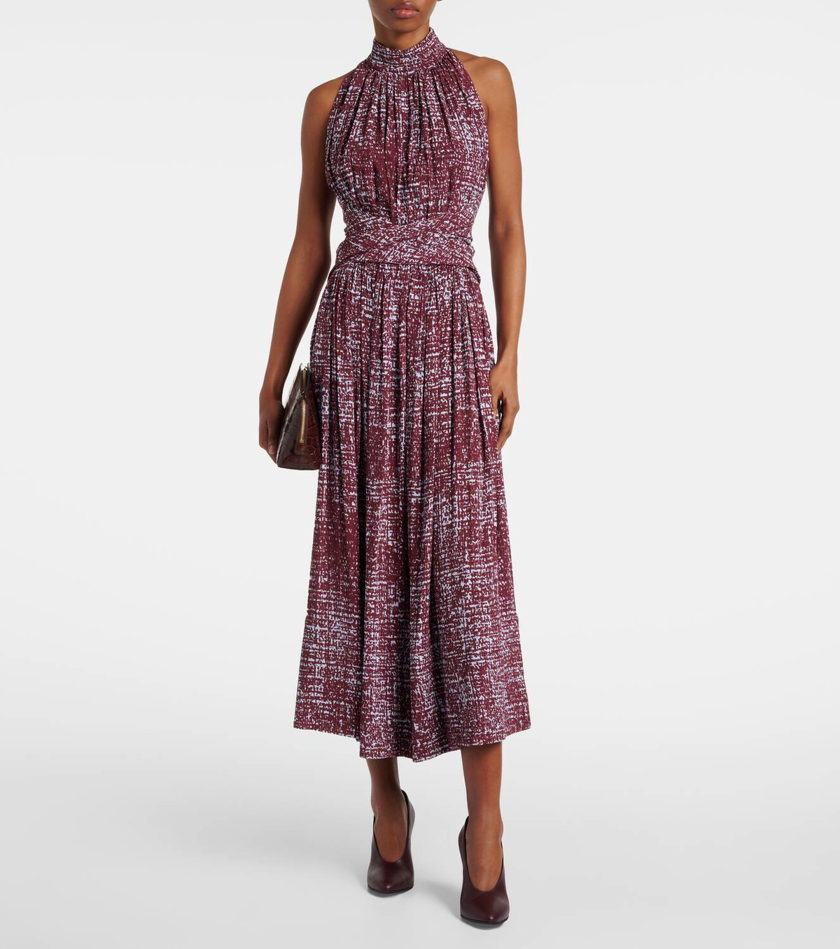 Proenza Schouler Lola printed midi dress Proenza Schouler