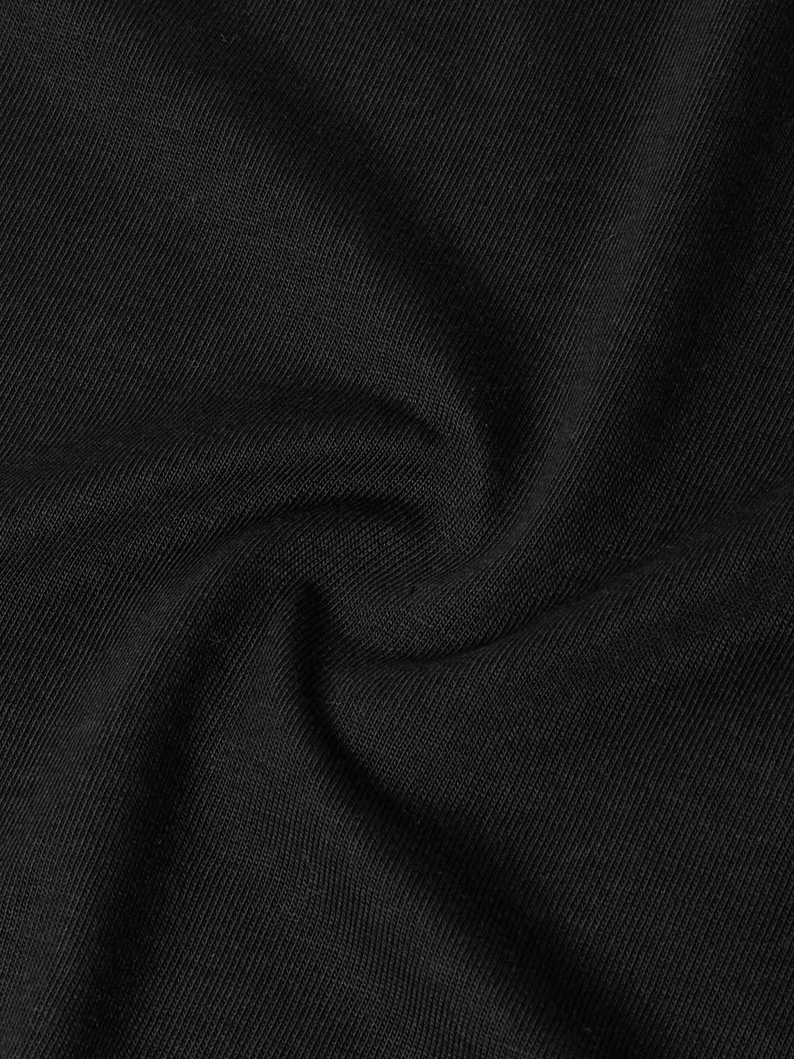 Altea - Cecil Lyocell and Cotton-Blend Jersey T-Shirt - Black