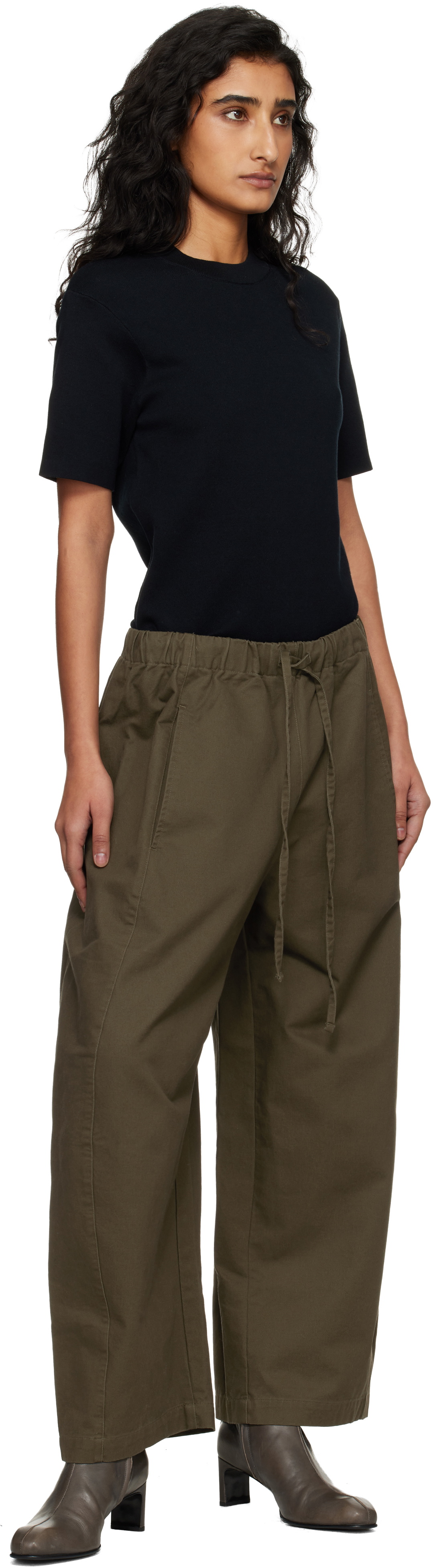 Entire Studios Khaki Loft Trousers