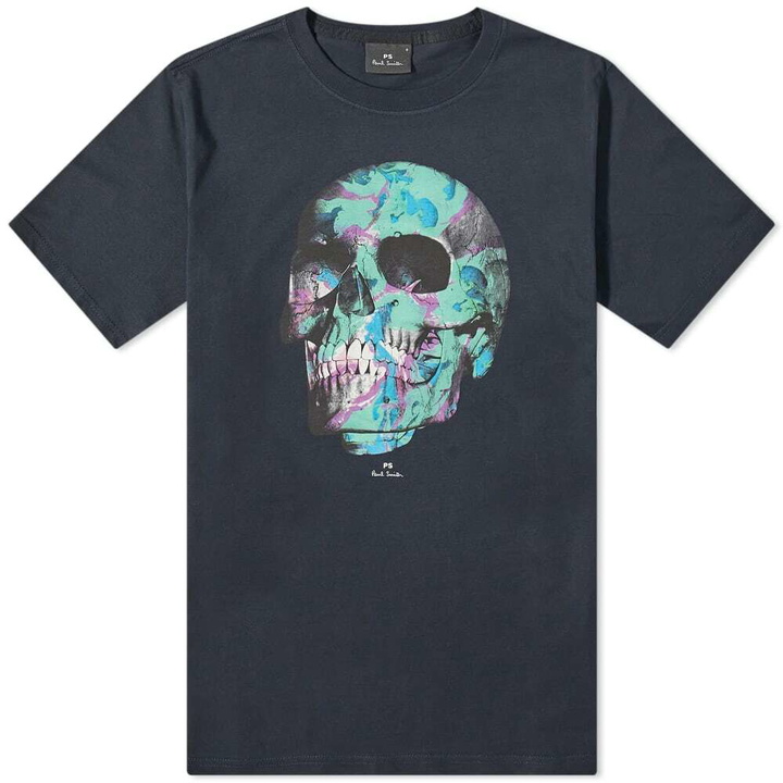 Photo: Paul Smith Men's Skull T-Shirt in Navy