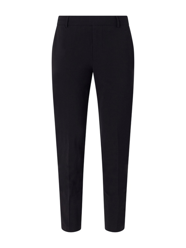 Photo: James Perse - Slim-Fit Stretch Cotton-Blend Trousers - Black