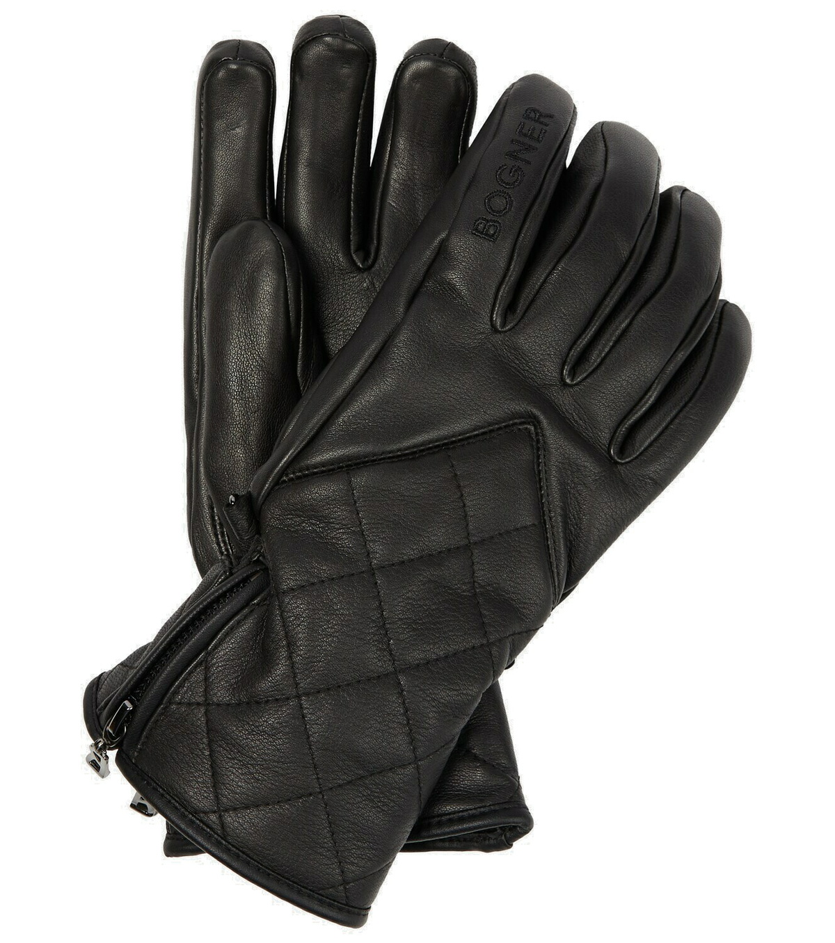 Bogner Dana quilted leather gloves Bogner