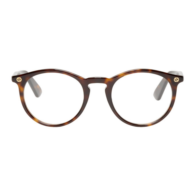 Photo: Gucci Tortoiseshell Round Glasses