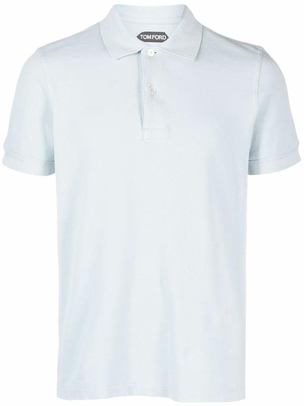 Photo: TOM FORD - Cotton Piqué Polo Shirt