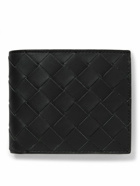 Bottega Veneta - Intrecciato Leather Billfold Wallet - Black