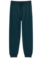 John Smedley Henning Merino Wool Sweatpants Dark Green