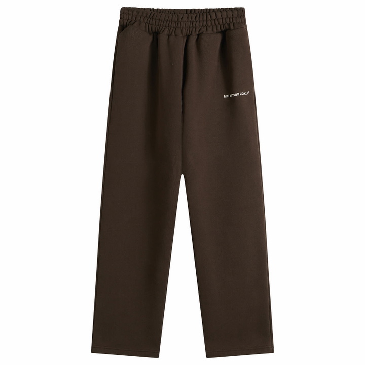 Photo: MKI Women's Uniform Wide Leg Jogger Presented by END. in Coffee