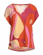 Majestic Filatures Womens T-shirt Rust