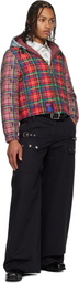 Chopova Lowena Multicolor Tartan Hooded Jacket