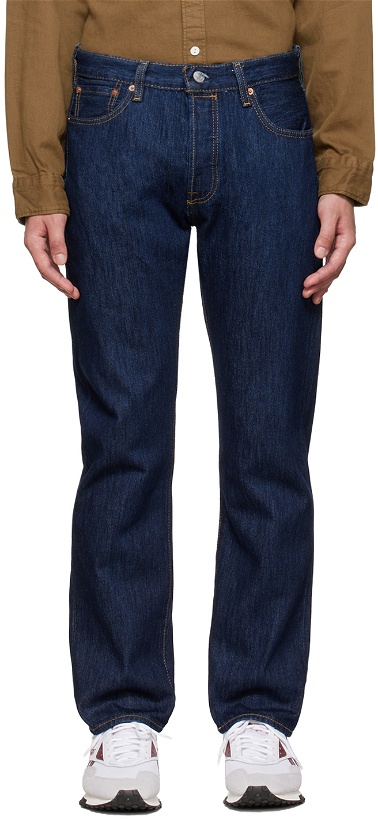 Photo: Levi's Indigo 501 Original Fit Jeans