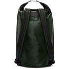 Jil Sander Green Roll Top Backpack