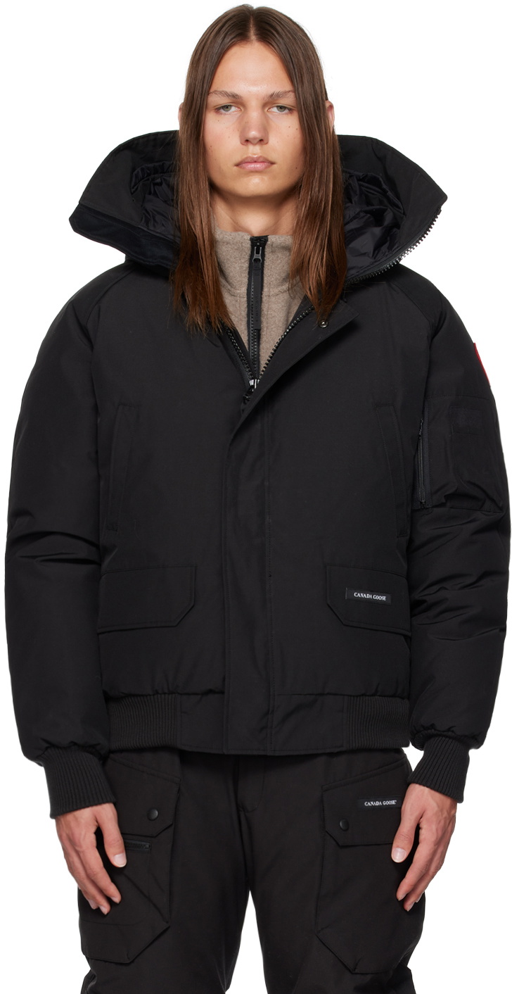 Canada Goose Black Chilliwack Down Jacket Canada Goose