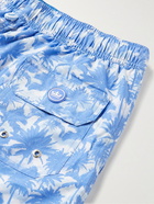 Peter Millar - Long-Length Printed Swim Shorts - Blue