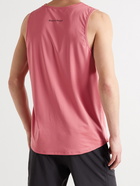 DISTRICT VISION - Air-Wear Stretch-Jersey Tank Top - Red