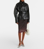 Maison Margiela Checked pencil skirt