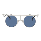Issey Miyake Men Silver Limited Edition IM-101 Sunglasses
