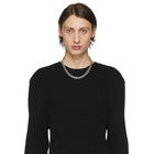 Bottega Veneta Silver Thick Chain Necklace