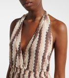 Melissa Odabash Mariah knitted maxi dress