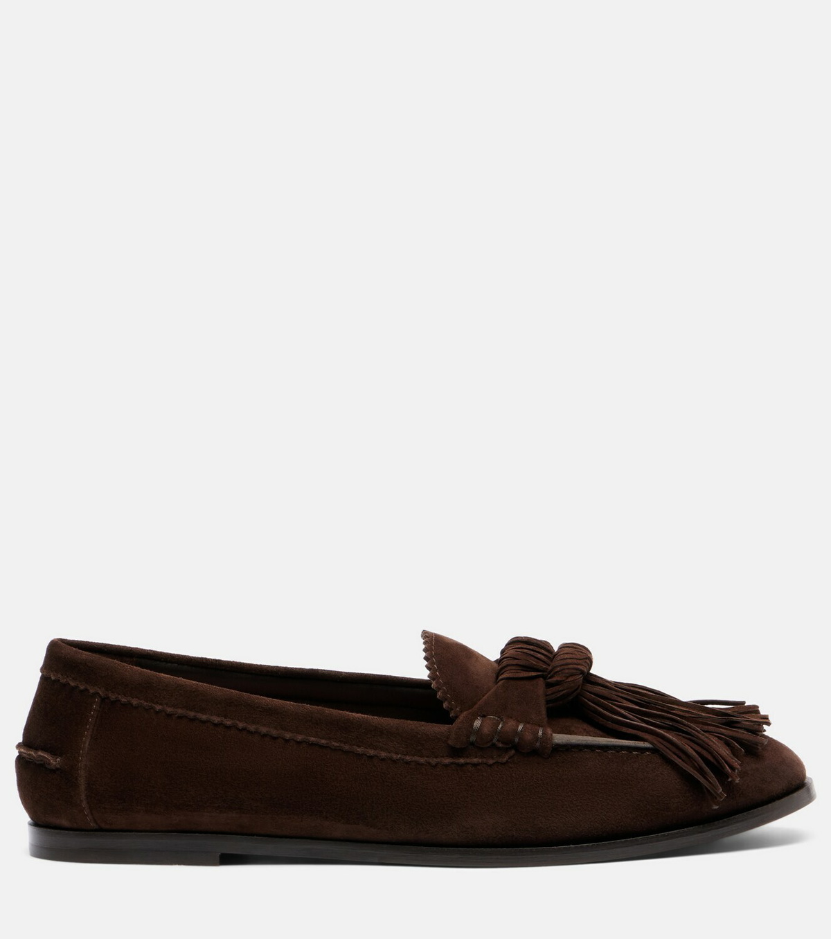 Aquazzura Freddie suede loafers