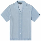 Rag & Bone Men's Harvey Knit Vacation Shirt in Blue