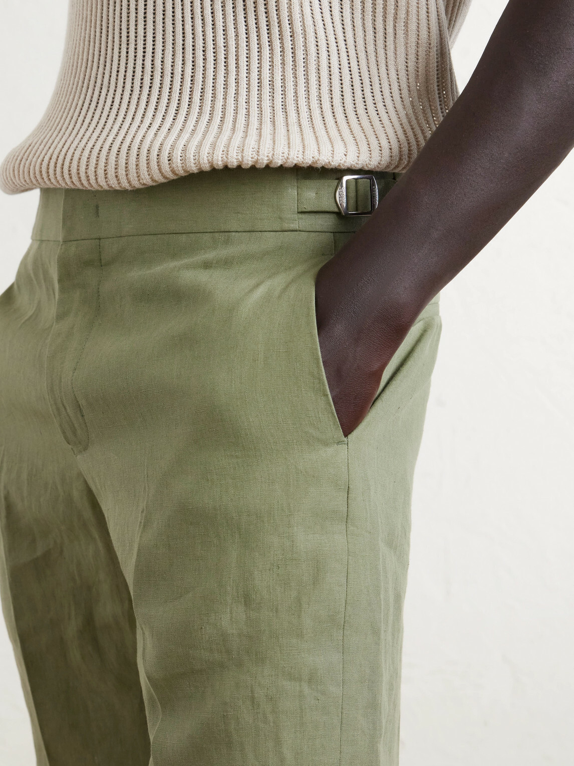 Orlebar Brown - Straight-Leg Cotton Shorts - Green