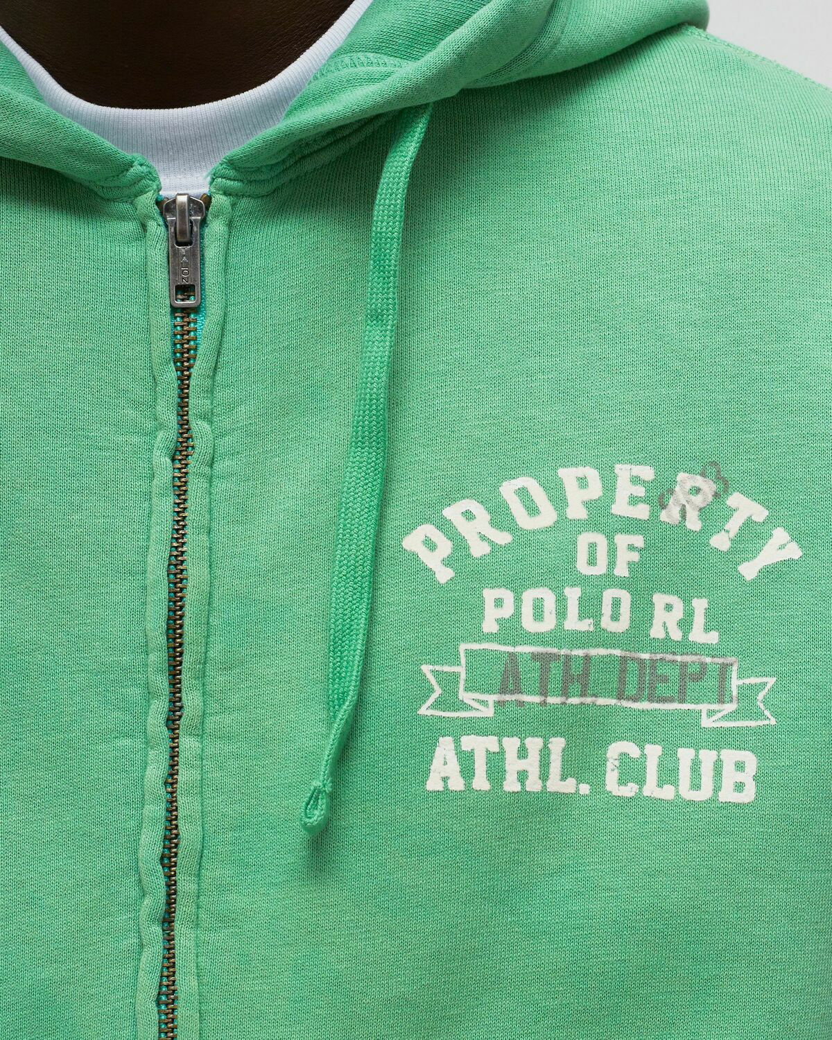 Green polo hoodie discount mens