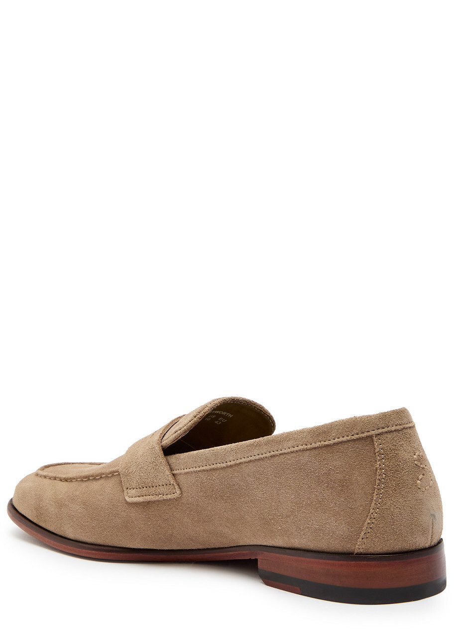 Oliver Sweeney Keyworth Suede Loafers Beige