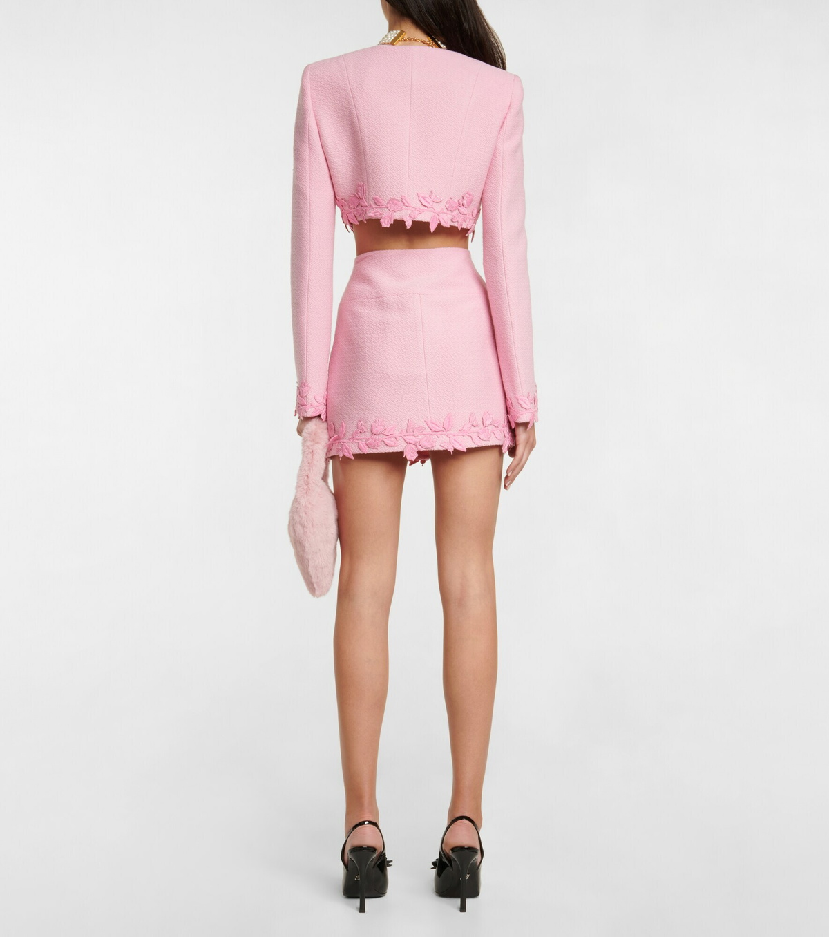 Blumarine - Cropped wool jacket Blumarine