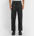 Valentino - Memory Matte Satin-Twill Cargo Trousers - Black