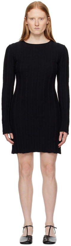 Photo: Filippa K Black Rolled Edge Minidress