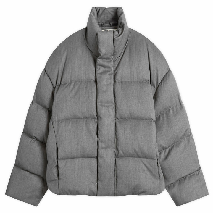 Photo: Entire Studios Men's MML Puffer Jacket in Suitinggrey