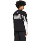 Minotaur Black and White Border Long Sleeve T-Shirt
