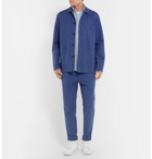 Hartford - Jobson Cotton and Linen-Blend Canvas Chore Jacket - Men - Navy