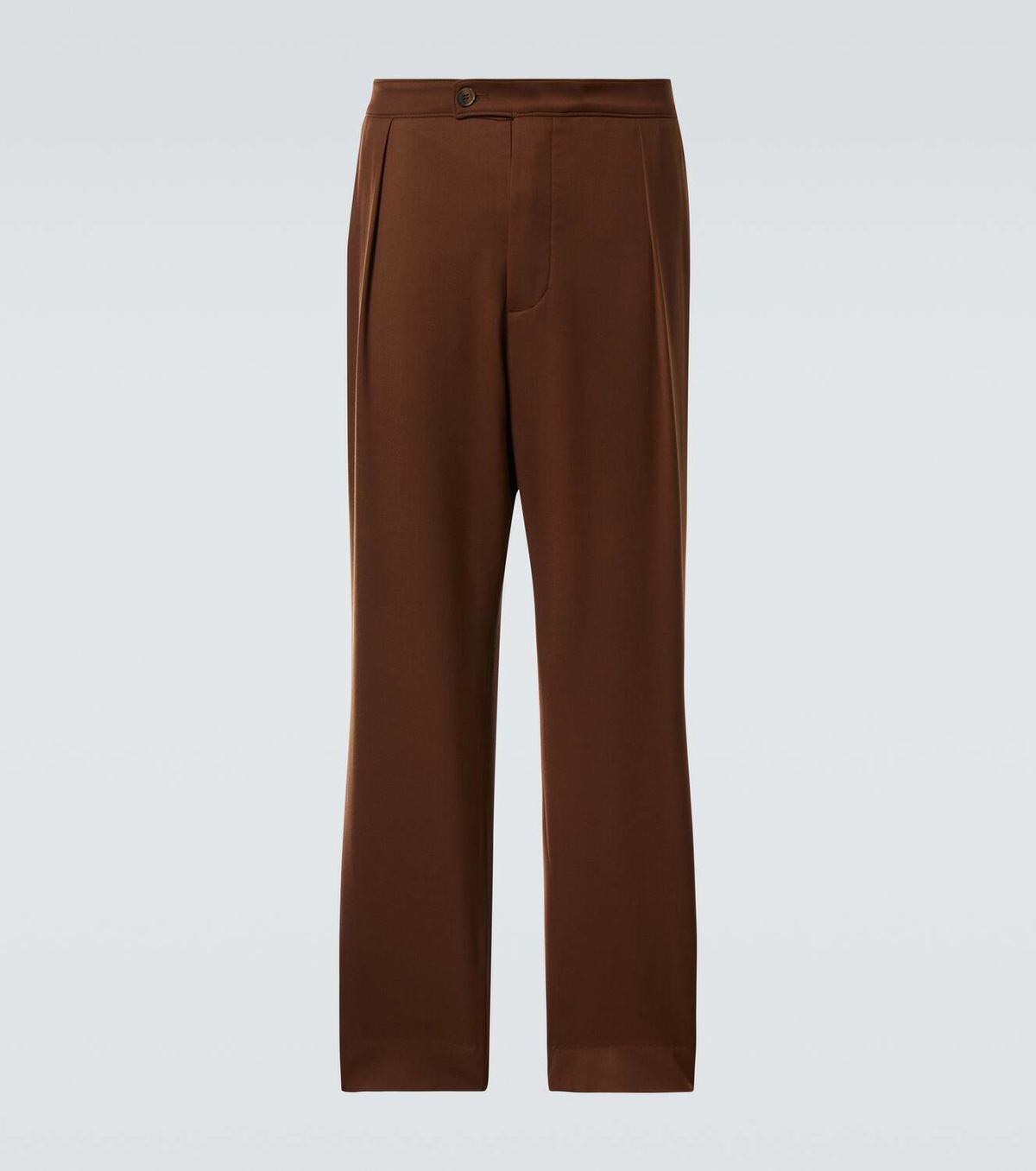 King & Tuckfield Wool straight pants