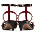 Valentino Garavani Black Rockstud Court Heels