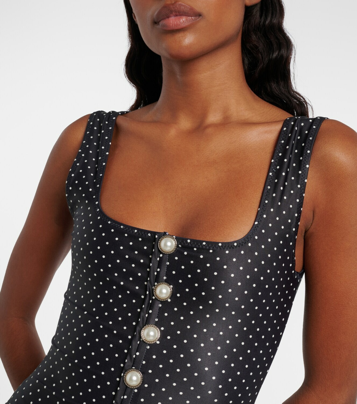 Same Grace polka-dot swimsuit