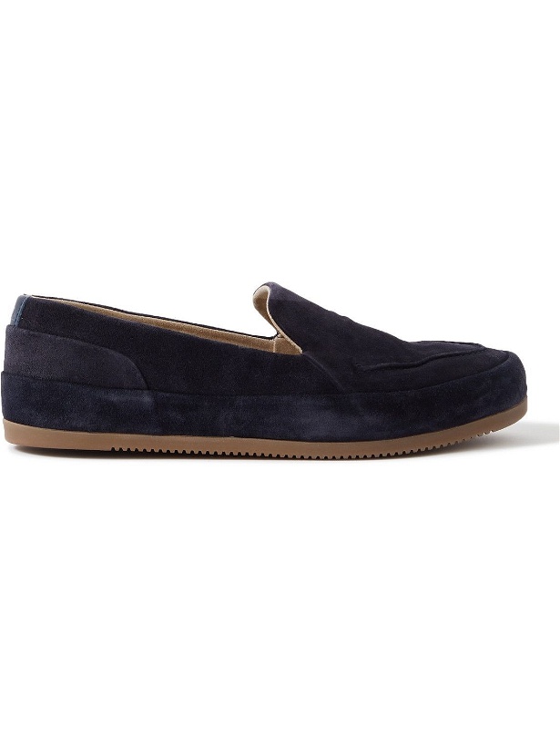 Photo: Mulo - Suede Loafers - Blue